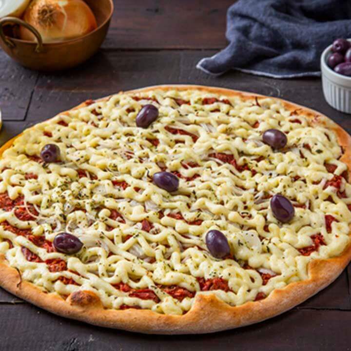 Pizza de Carne Seca - Tutti Pizza - Pizzaria na Vila Madalena SP