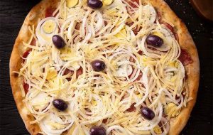Pizza Carbonara - Tutti Pizza - Pizzaria na Vila Madalena SP
